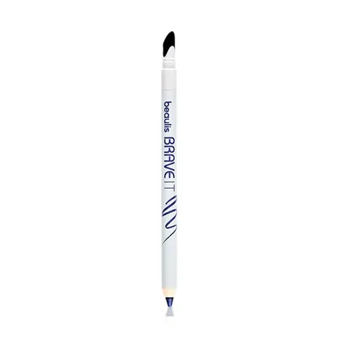 Beaulis Brave It Smoky Eye Pencil - Navy Blue, Blendable & Soft