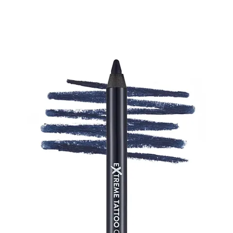 Flormar Extreme Tattoo Waterproof Gel Eyeliner - Intense Blue