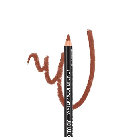 Flormar Matte Waterproof Lip Pencil 243 Hot Cocoa - Intense Color