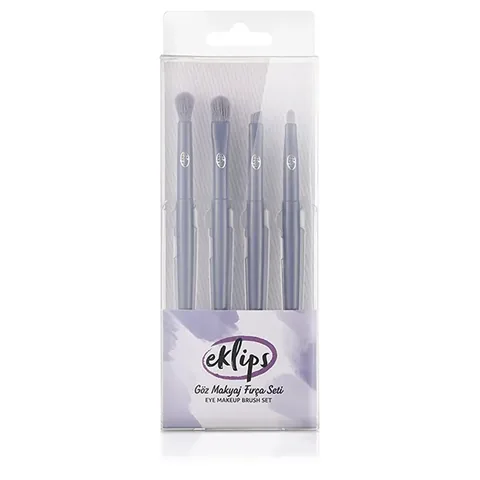 Eklips Set Pinceaux Maquillage Yeux 4 Pièces