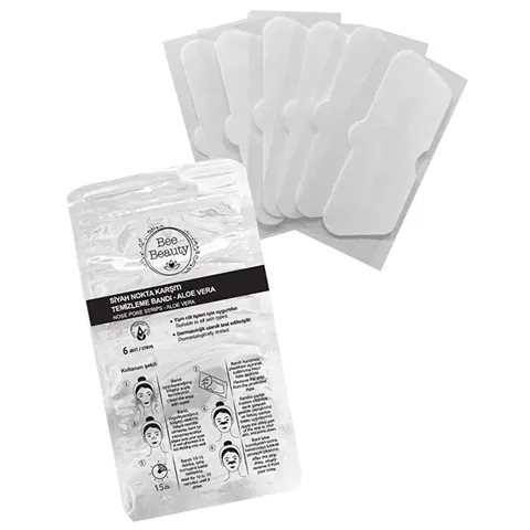Bee Beauty Aloe Vera Blackhead Removal Strips 6-Pack
