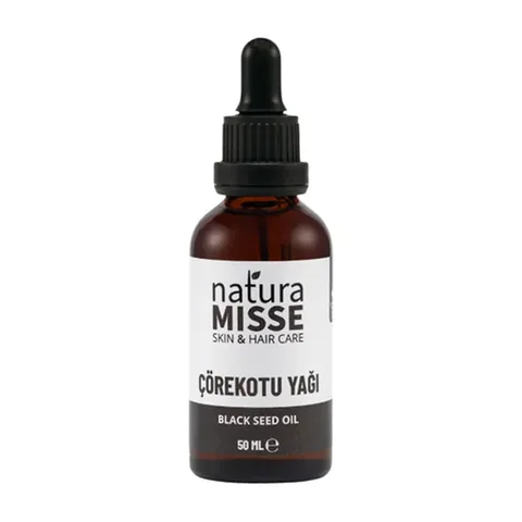 NaturaMisse 100% Pure Black Seed Oil - 50ml Cold-Pressed Extract