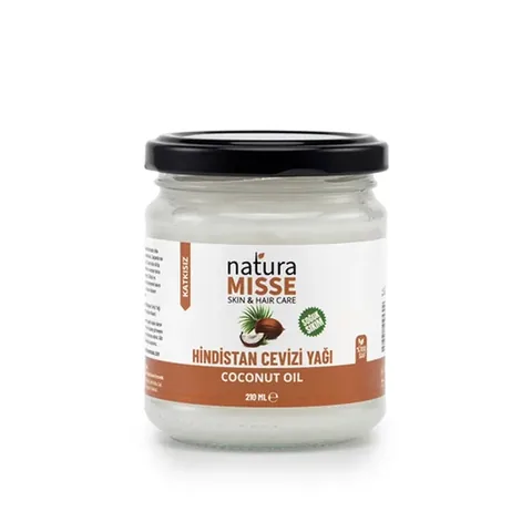 NaturaMisse Organic Coconut Oil 210ml - Pure Moisturizer
