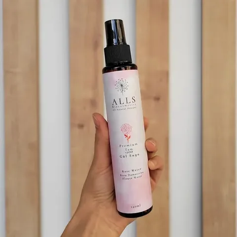 Alls Biocosmetics Natural Rose Water 140ml - Pure &amp; Refreshing
