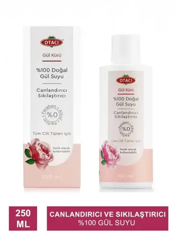 Otacı 100% Natural Rose Water 250 ml