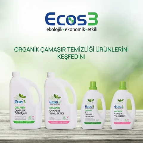 Ecos3 Ultra Konzentrierter Pflanzenbasierter Weichspüler 750ml