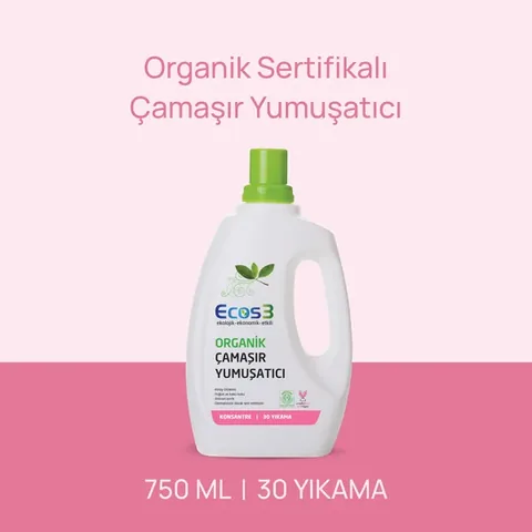 Ecos3 Ultra Konzentrierter Pflanzenbasierter Weichspüler 750ml