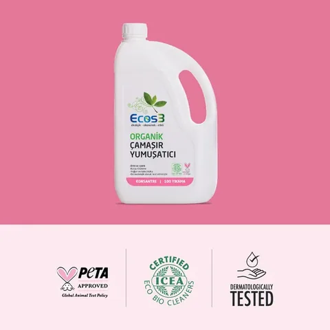 Ecos3 Organic Fabric Softener 2500 ml