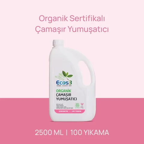 Ecos3 Organic Fabric Softener 2500 ml
