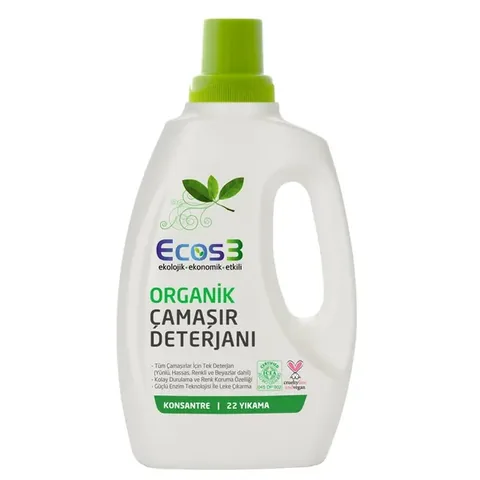 Ecos3 منظف ​​الغسيل فائق التركيز إيكوس3 سعة 750 مل تنظيف صديق للبيئة