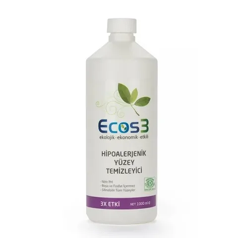 Ecos3 Экологичный Гипоаллергенный Универсальный Очиститель Поверхностей 1л