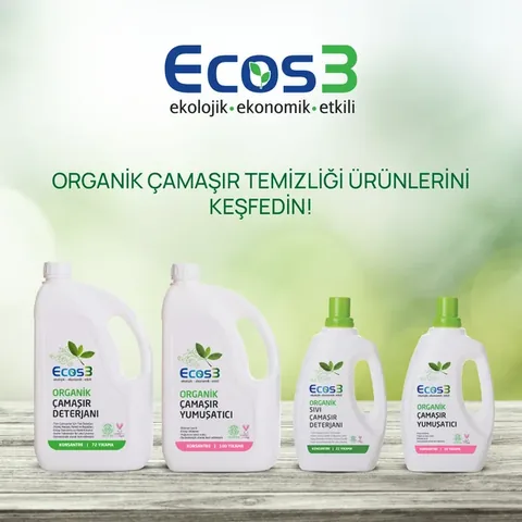 Ecos3 Bio-Waschmittel 2500ml - 72 Wäschen