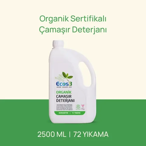 Ecos3 Bio-Waschmittel 2500ml - 72 Wäschen