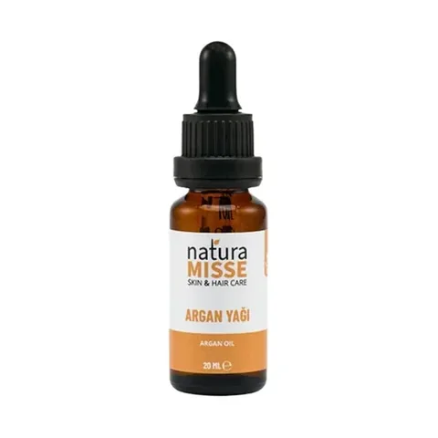 NaturaMisse Argan Oil 20ml - Pure Moisturizing &amp; Nourishing Oil