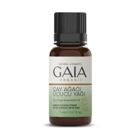 Gaia Organic Tea Tree Essential Oil 5 ml - Pure & Natural