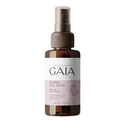 Gaia Organic Rose Water 100 ml - Hydrating & Soothing Mist