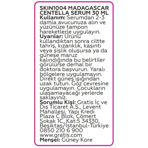 Skin1004 Madagascar Centella Ampoule 30ml - Soothing Serum
