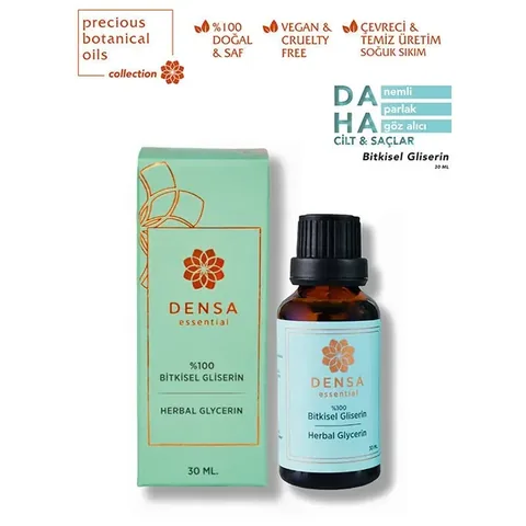Densa Herbal Glycerin 30ml - Natural Moisturizer &amp; Skin Care