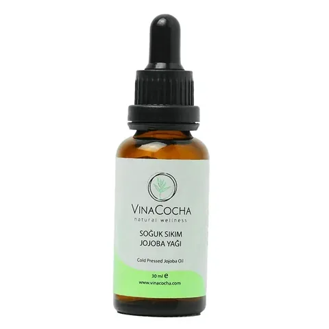 Vinacocha 30ml Cold Pressed Jojoba Oil - Pure & Natural