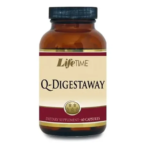 Lifetime Q-Digestaway 60 Capsules - Digestive Health Support