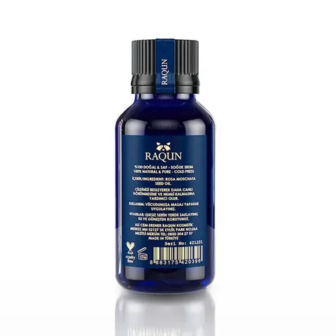 Raqun Rosehip Seed Oil 30ml - Pure Aromatherapy Essential Oil