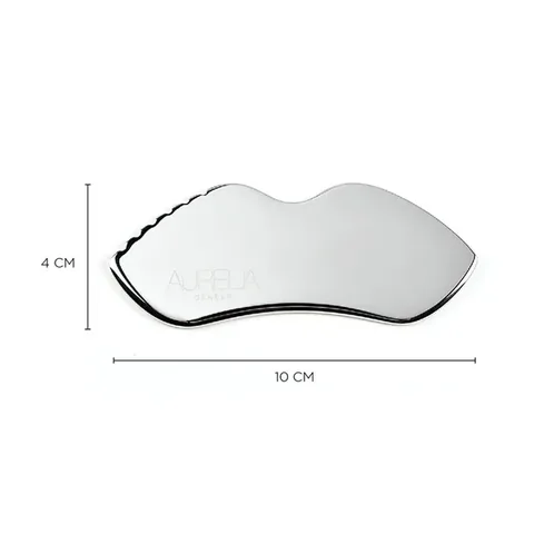 Aurelia Geneve Stainless Steel Gua Sha Tool for Skincare