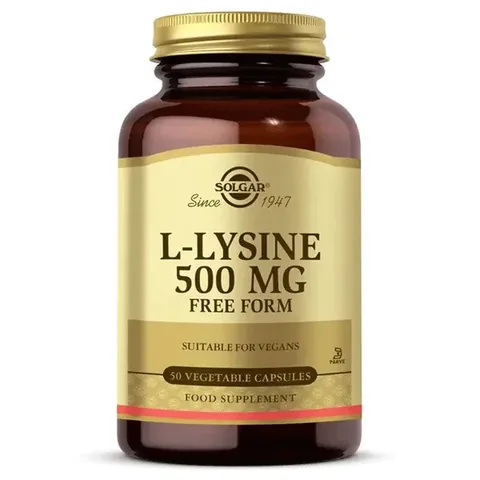 Solgar L-Lysine 500 Mg 50 Capsules