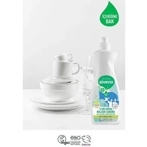 Vaisselle Éclatante & Mains Douces avec Siveno 500 ml