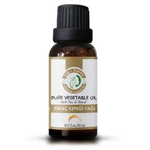 Edys Organics Rice Bran Oil 30ml - Pure, Healthy Cooking Oil