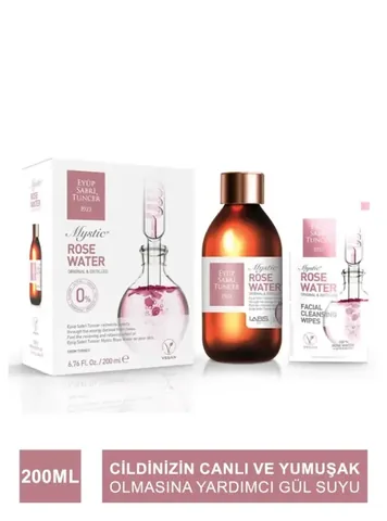 Eyüp Sabri Tuncer Mistik Rose Water 200 ml - Glass Bottle