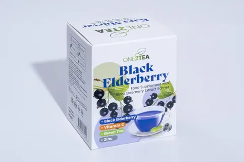 One2Tea Black Elderberry and Vitamins Food Supplement