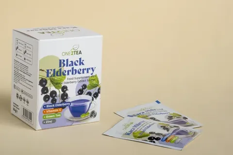 One2Tea Black Elderberry and Vitamins Food Supplement