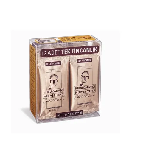 Türkischer Kaffee 12x6g — Kurukahveci Mehmet Efendi