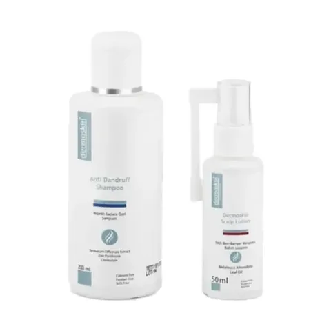 Dermoskin Anti Dandruff Shampoo 200ml+Scalp Lotion 50ml Hediye
