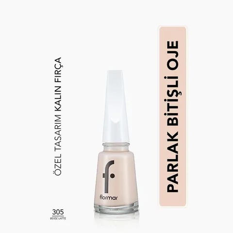 Flormar Oje Beige Latte New 305