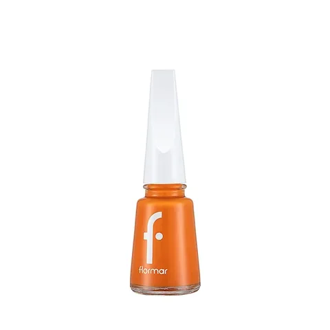 Flormar Nail Enamel Intensely Pigmented Nail Polish 556 Sweet Mandarin