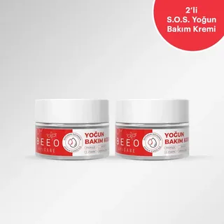 BEEO S.O.S Intensive Care Cream 2 pcs