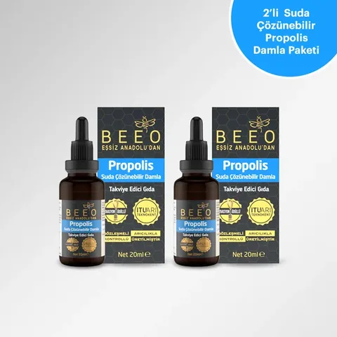 BEEO Wasserlösliche Propolis Tropfen