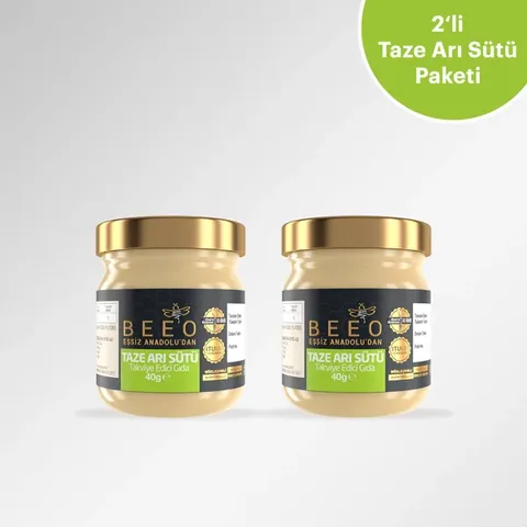 BEEO Fresh Royal Jelly Pack 2 pcs