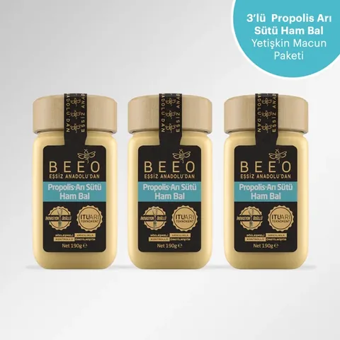 BEEO Propolis Gelée Royale Rohhonig Paste