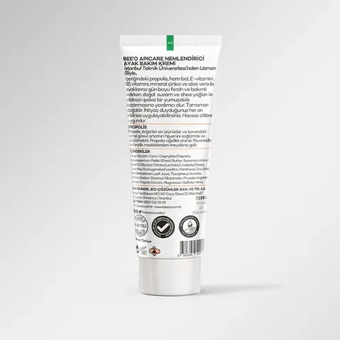 BEEO Propolis Organic Foot Cream
