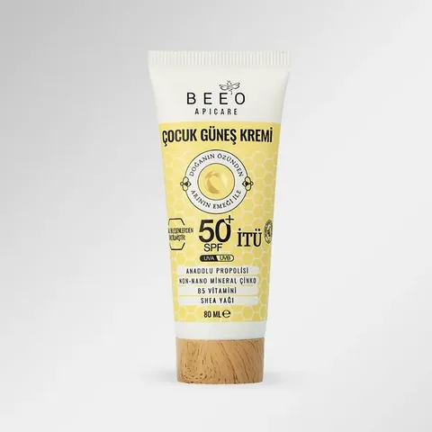 BEEO Детский солнцезащитный крем с прополисом и цинком SPF 5