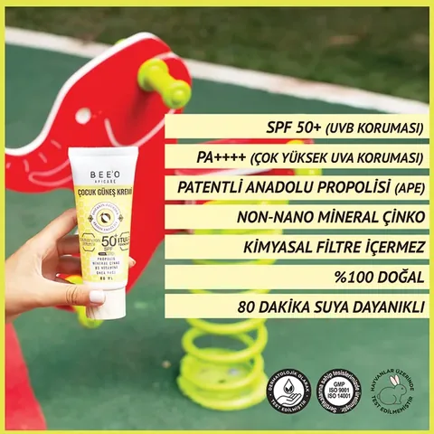 BEEO Propolis Mineral Zinc Organic Children's Sun Cream
