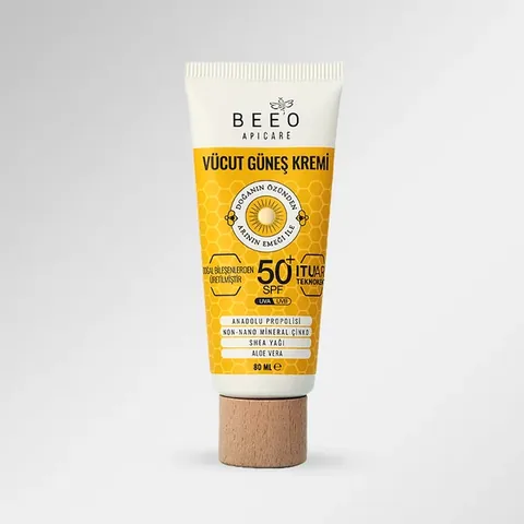 BEEO Прополис Минеральный Цинк Солнцезащитный Крем SPF 50+