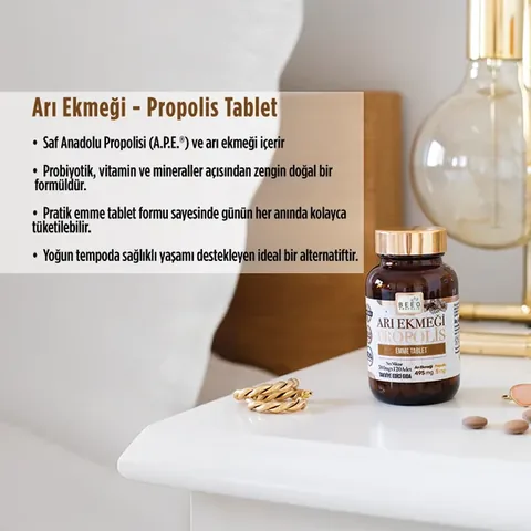 BEEO Bee Bread Propolis Natural Tablet
