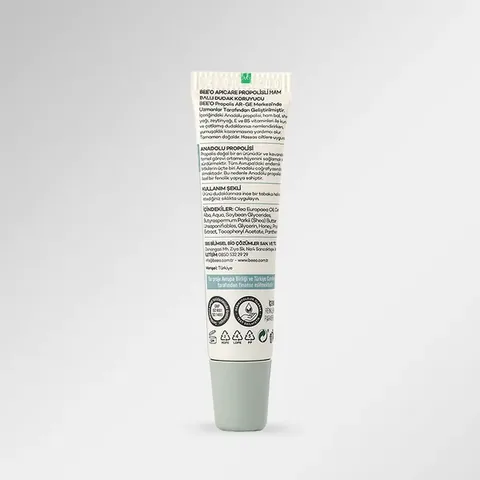 BEEO Propolis Raw Honey Organic Lip Balm