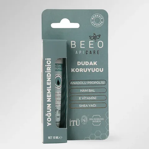 BEEO Propolis Raw Honey Organic Lip Balm