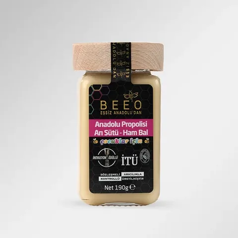 BEEO Gelée Royale Rohhonig Propolis Paste