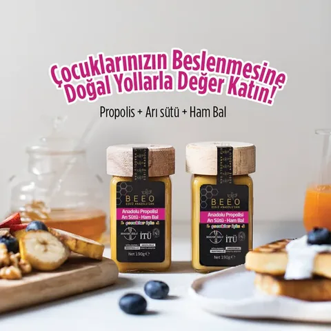 BEEO Royal Jelly Raw Honey Propolis Paste (Children's)