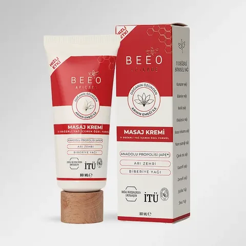 BEEO Bee Venom and Propolis Massage Cream for Joints and Muscles